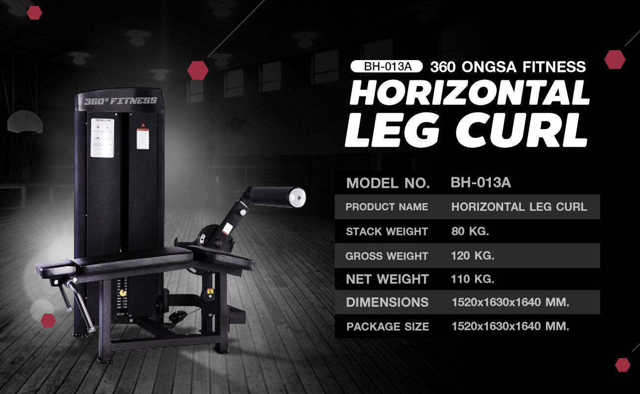 360 Ongsa Fitness Horizontal Leg Curl (BH-013A)