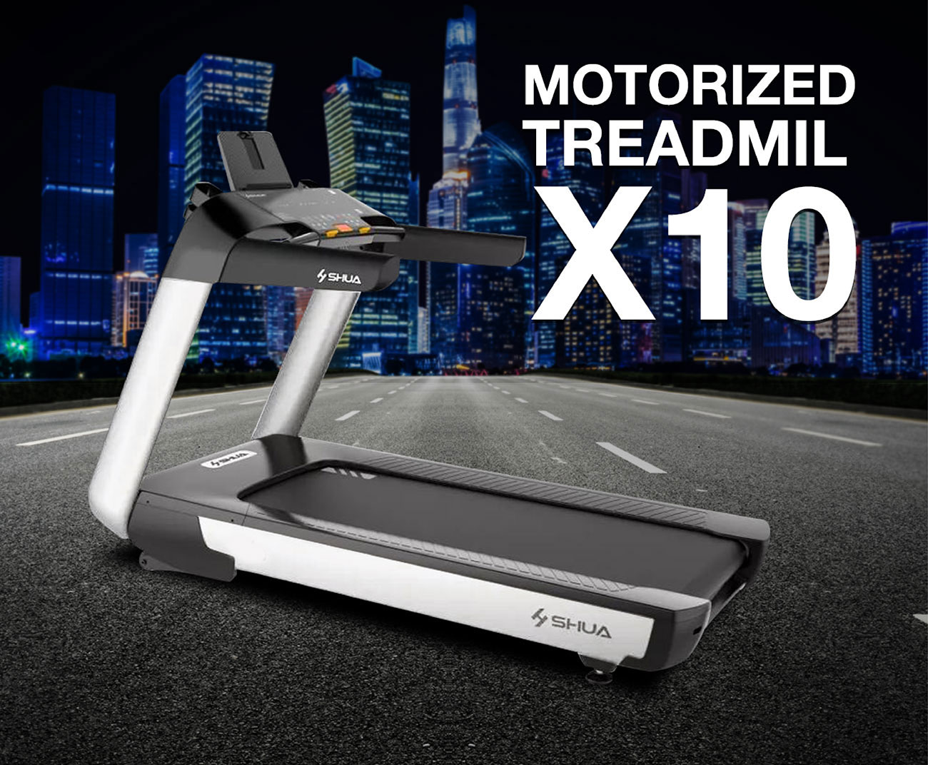 ลู่วิ่งไฟฟ้า X10 Motorized Treadmill - AC 6.0 HP Motor