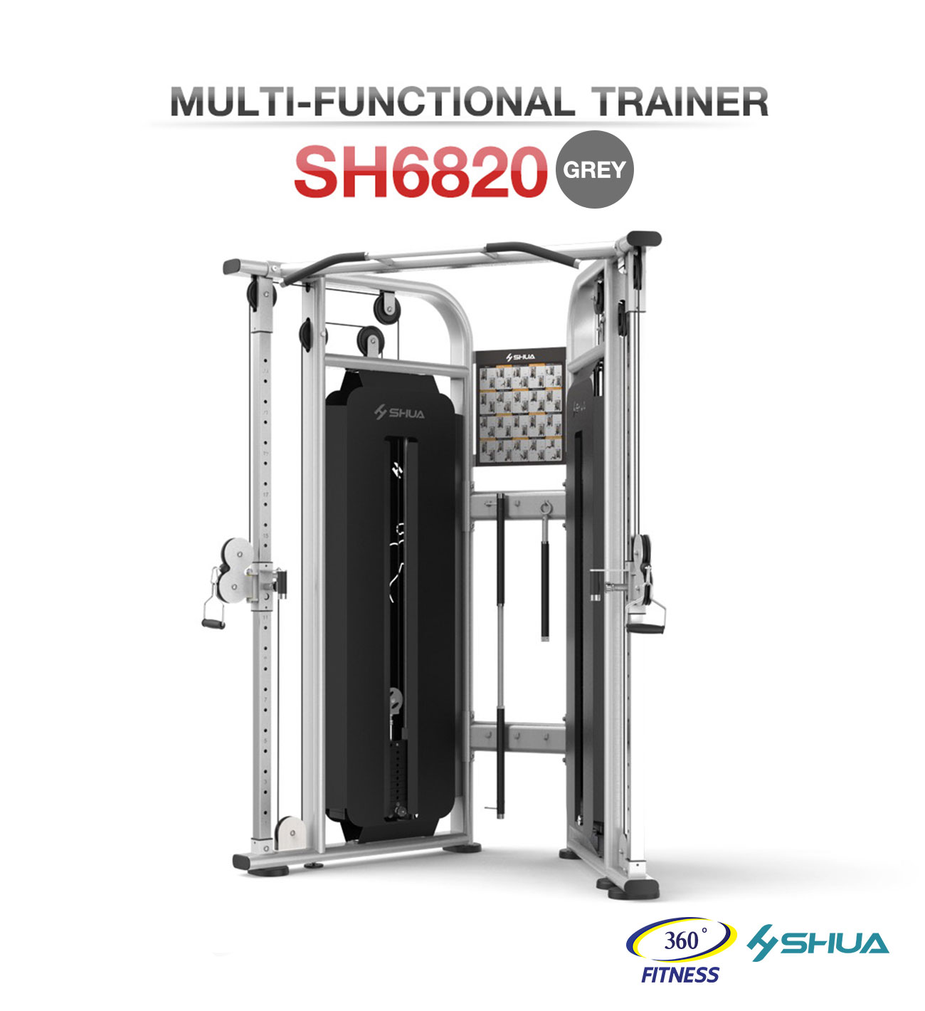 Multi-functional Trainer (SH-6820) ( Gray )